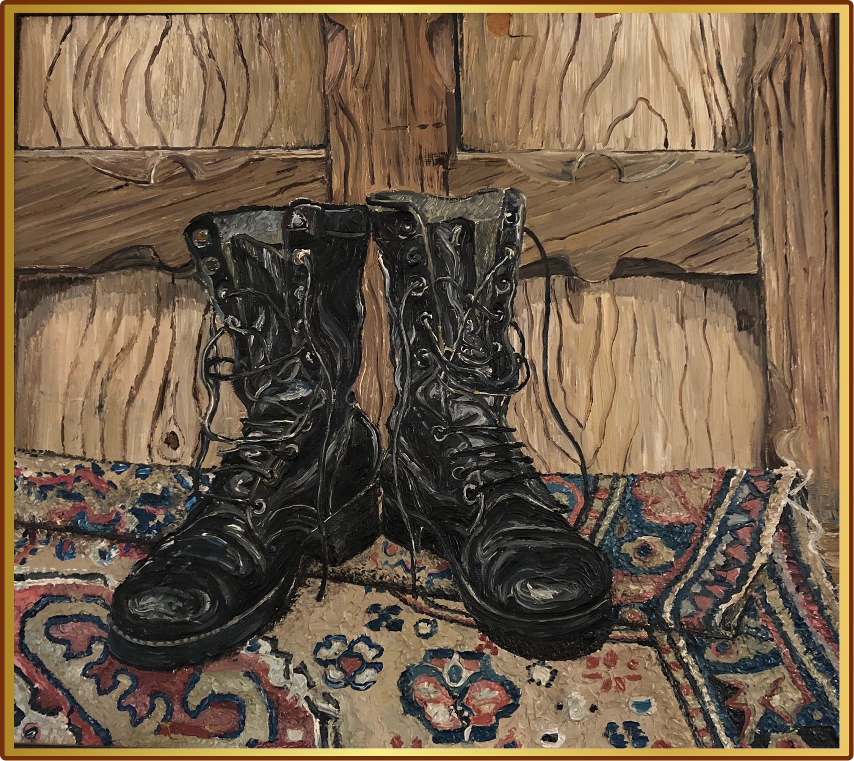 gold-framed-boots